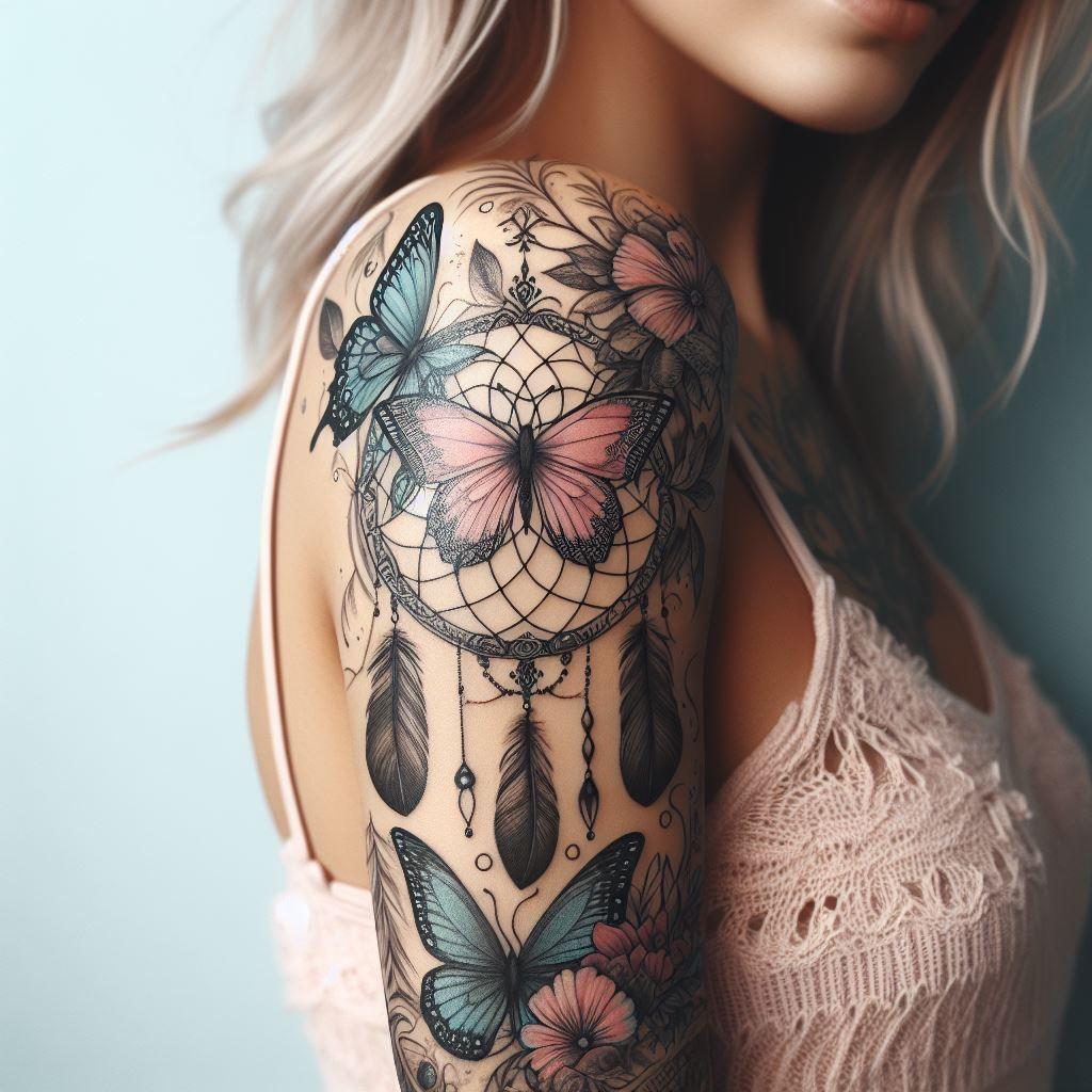 Hand Tattoos Dreamcatcher