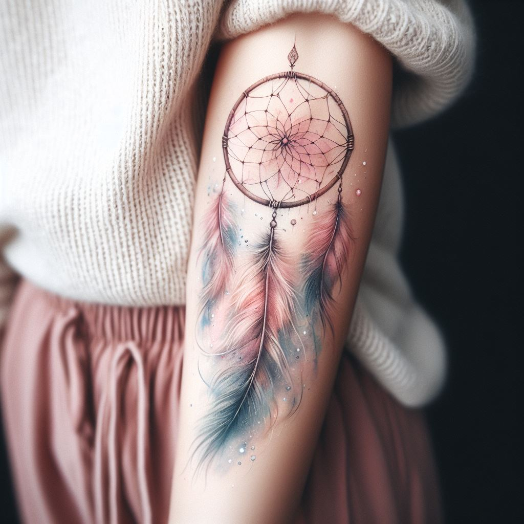 Hand Tattoos Dreamcatcher