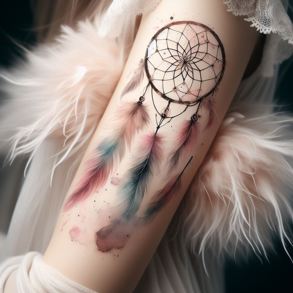 Hand Tattoos Dreamcatcher