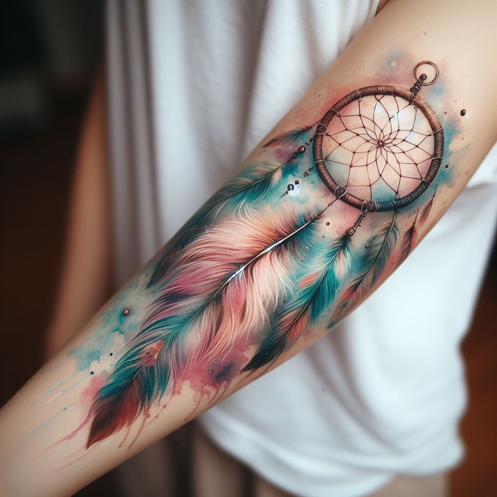 Hand Tattoos Dreamcatcher