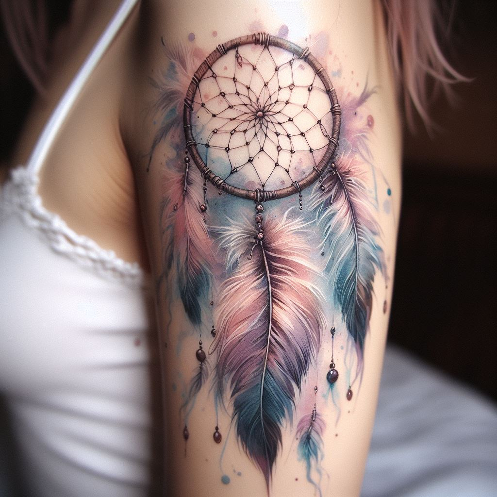 Hand Tattoos Dreamcatcher