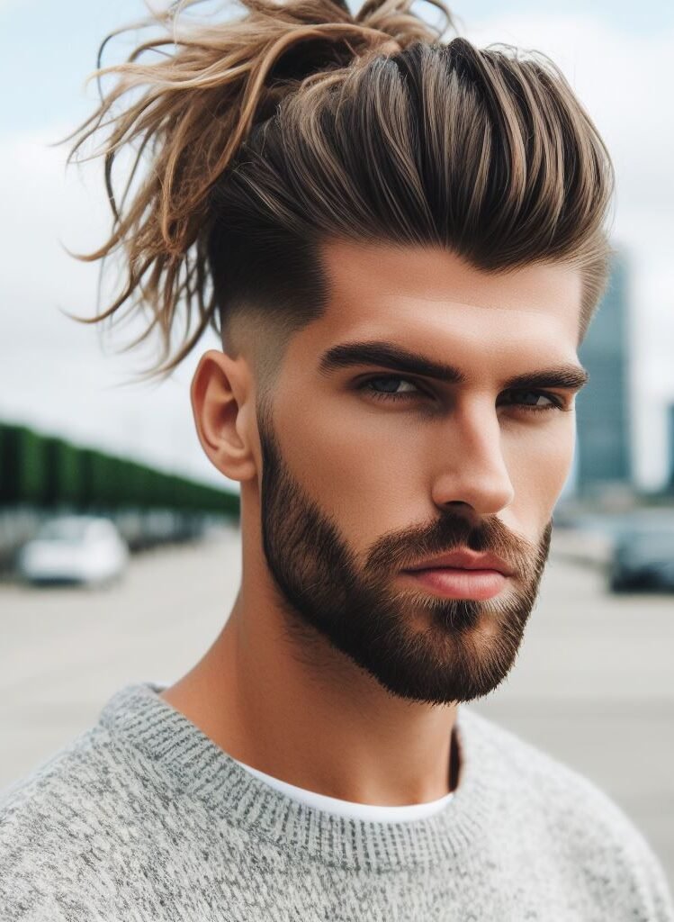 Low fade for the laid-back man. This relaxed cut is perfect for those who want a stylish look without the fuss.