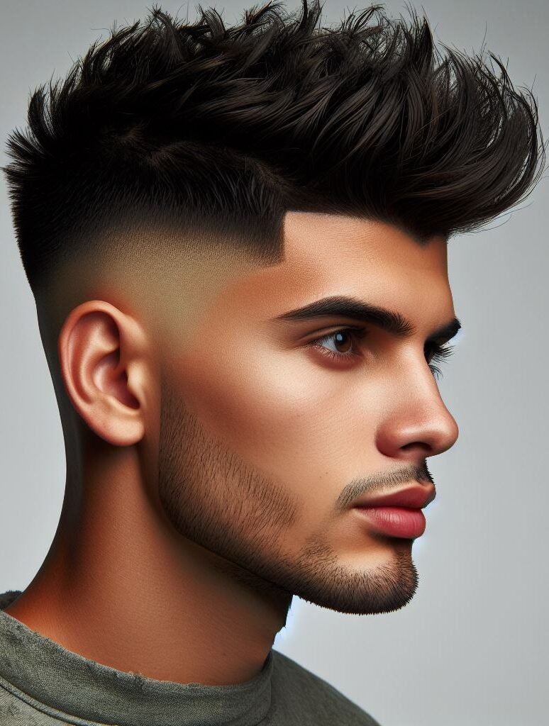 Low fade, high potential. This haircut is a great foundation for exploring different styling options as your hair grows.