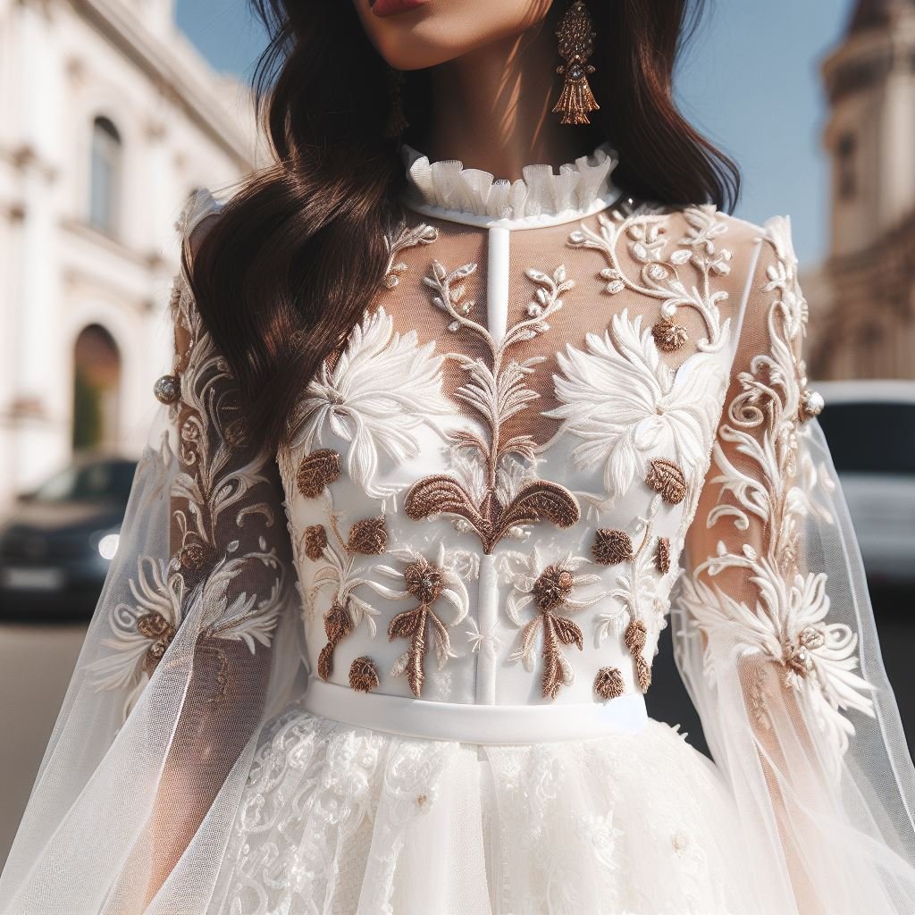 White Graduation Dress