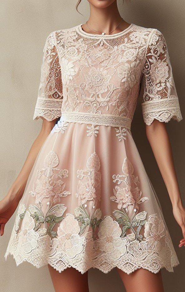 Picture perfect for graduation memories! A beautiful dress creates stunning photos that will capture the joy and elegance of your graduation day.