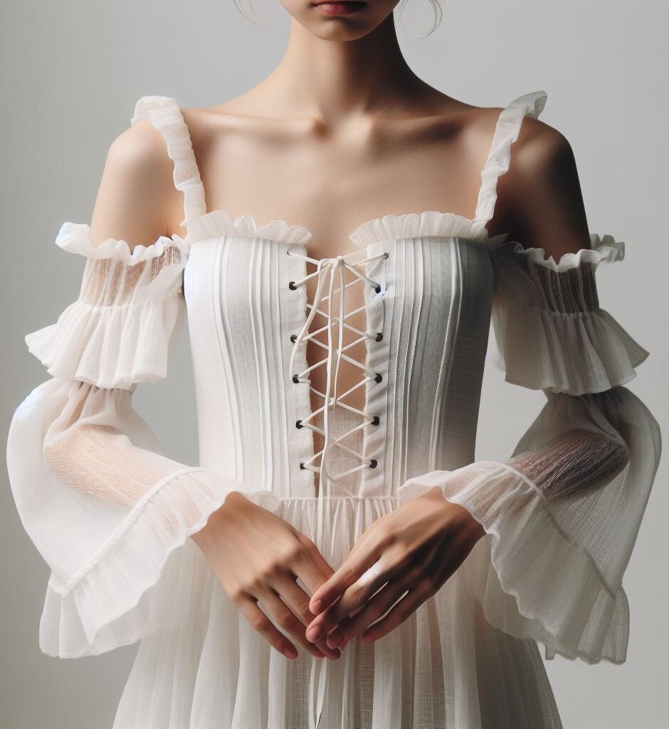 Write your own story in white! A blank canvas of a white graduation dress allows you to tell your story through personal touches, creating a look that's uniquely you.