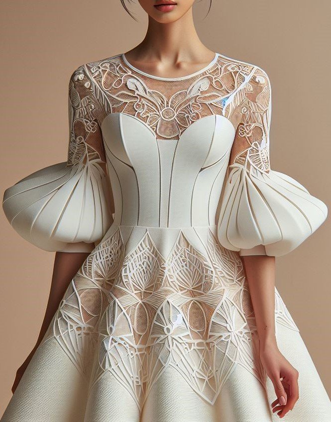 A blank canvas for your graduation dreams! The versatility of white allows you to personalize your graduation look with vibrant details, textures, and accessories that reflect your aspirations.