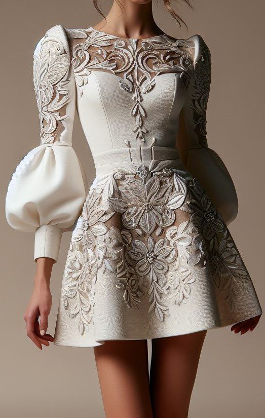 Let your confidence shine through! The simple elegance of a white graduation dress allows your inner confidence and radiant smile to take center stage on your special day.