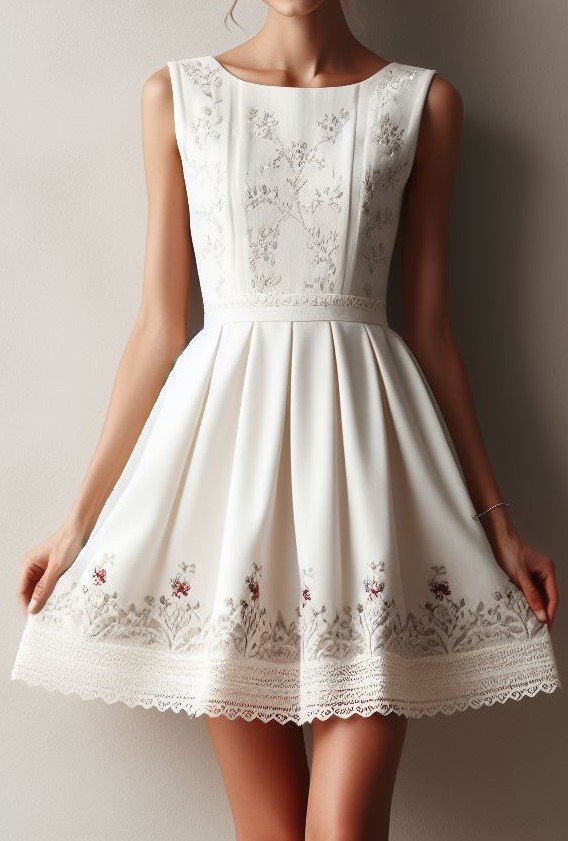 White Graduation Dress. Celebrate with a touch of history! The tradition of white graduation dresses goes back centuries. Choosing white connects you to a legacy of academic excellence.
