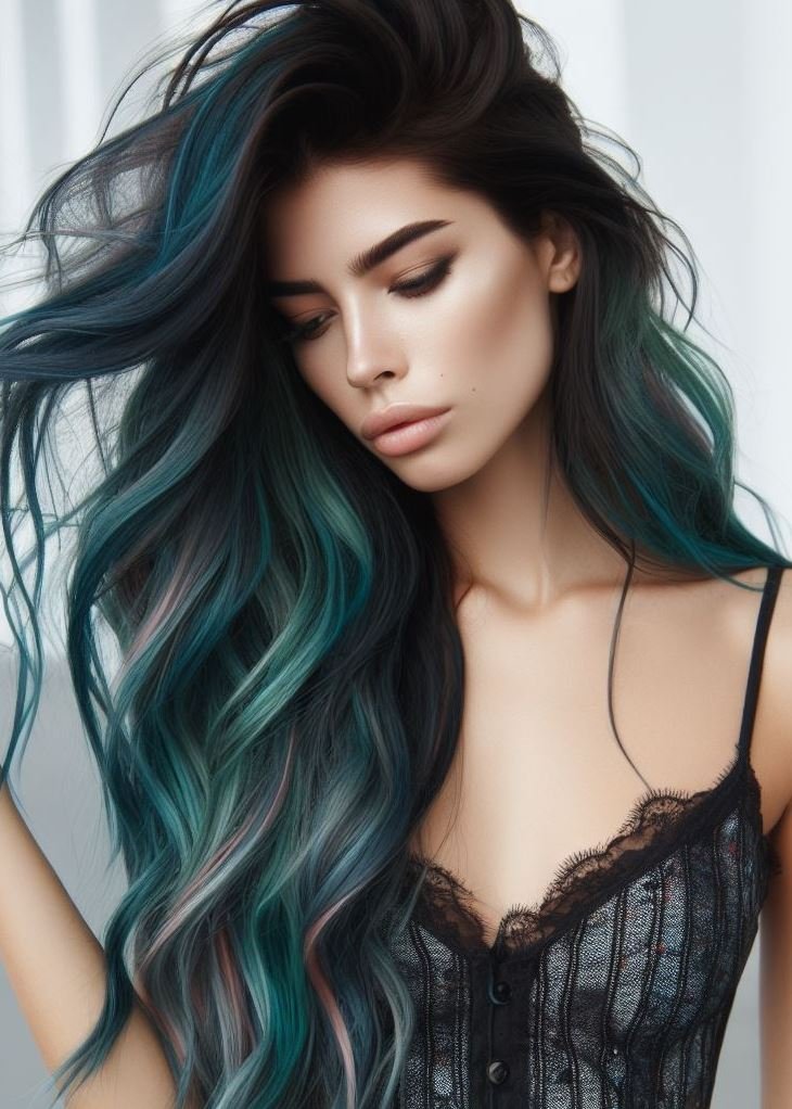 More Than Just Blue & Green: Mermaid hair isn't limited to typical ocean hues! Explore pinks, purples, and even hints of coral for a unique twist. Get inspired by this pin collection!
