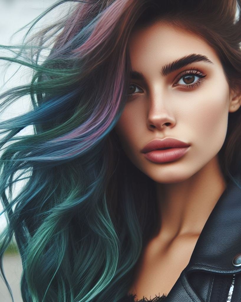 A Statement Hair Color for All Skin Tones: Mermaid hair offers endless possibilities to flatter every complexion. Get inspired and find your perfect ocean-inspired look! ✨