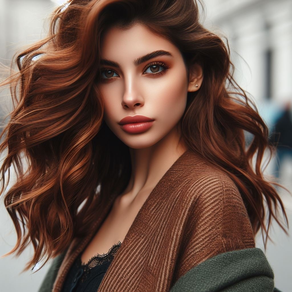 Short Hair with Big Spice: Don't underestimate the power of cinnamon swirl on short cuts! This pin collection showcases stunning copper highlights adding dimension to short haircuts. ‍♀️