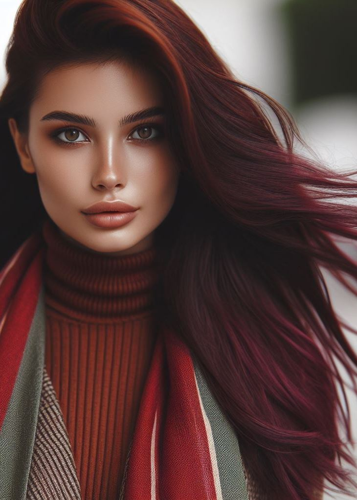 Soda Pop Hair Don't Care! : Unleash your inner rockstar with cherry cola hair - a bold blend of red and brown. Get inspired by this pin collection for your next hair transformation!