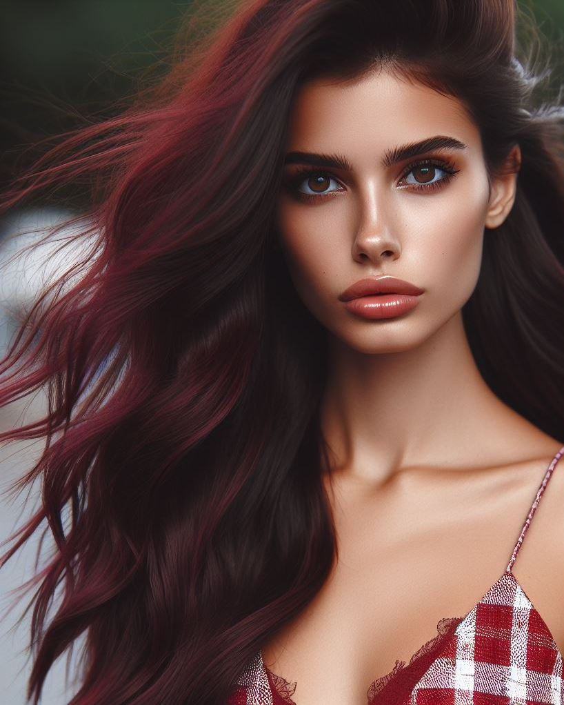 Low-Maintenance Doesn't Have to Be Boring! : Cherry cola hair offers surprising low-maintenance benefits. Get inspired by these creative ways to rock the trend with minimal touch-ups!