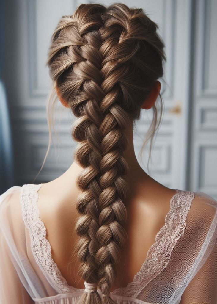 Braided out for a relaxed style! Loosen your braids for a more casual and effortless look with added texture.