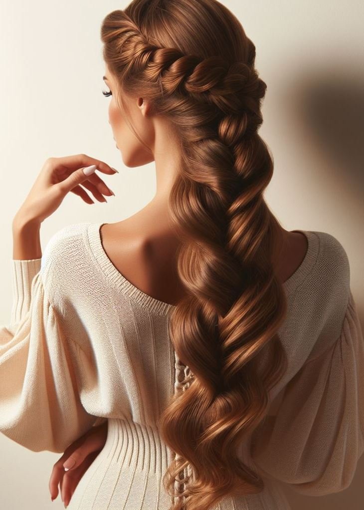 Channel your inner goddess with a timeless braid. Perfect for work, workouts, or a night out.