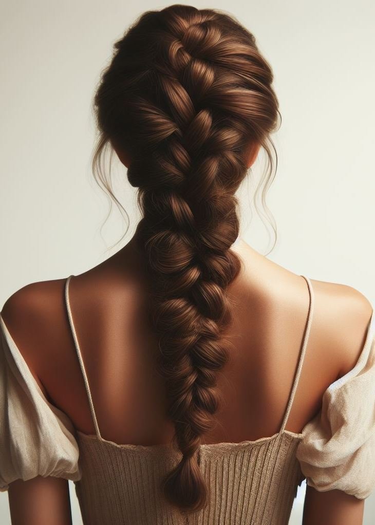 Say goodbye to flyaways! A secure braid keeps your hair under control with effortless style.