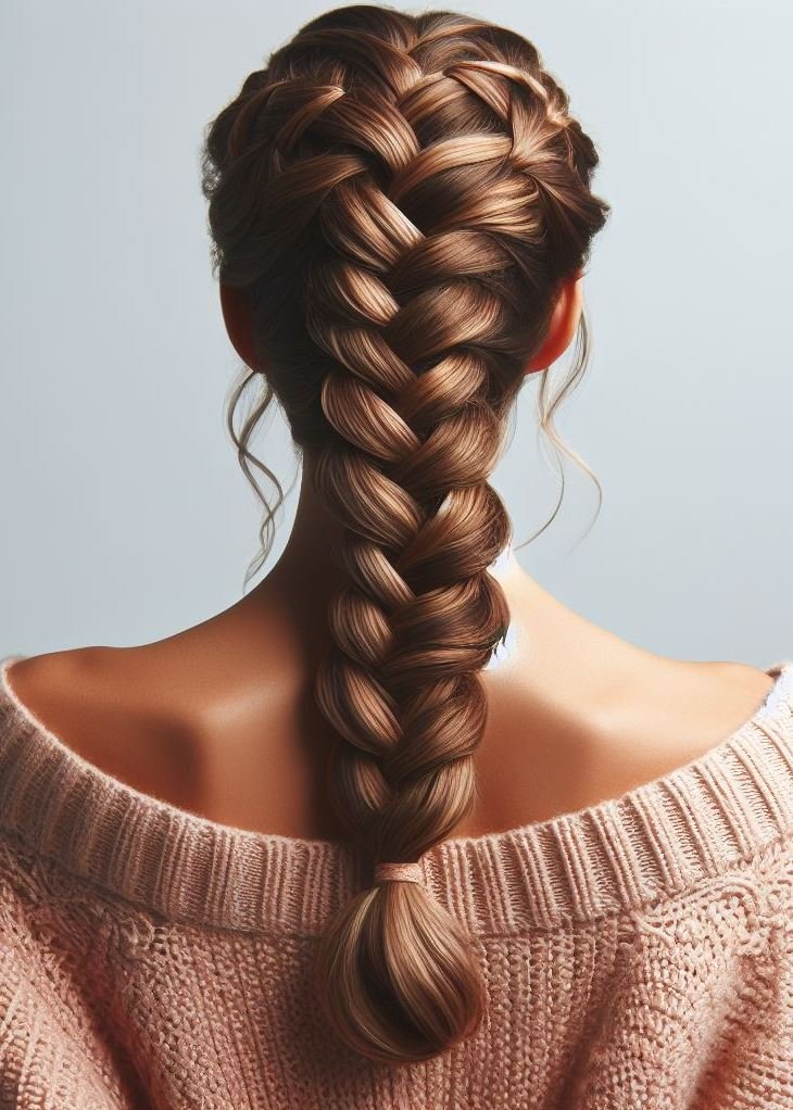 Feeling playful? Add a pop of color or braid extensions to personalize your classic braid hairstyle.