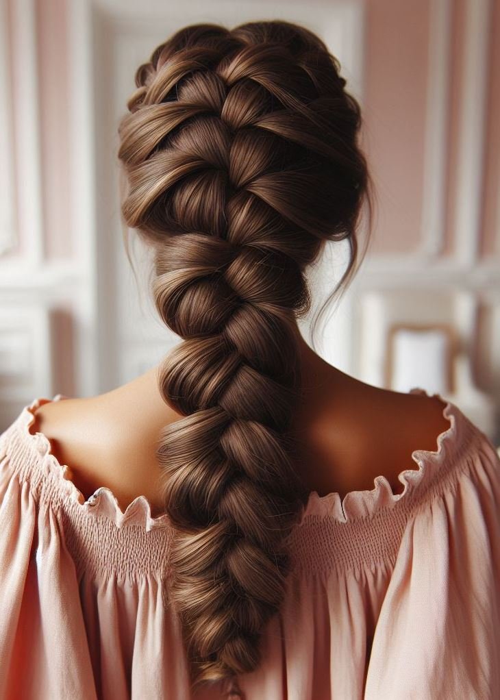 Braids don't have to be perfect! Embrace the natural texture of your braid for a laid-back vibe.
