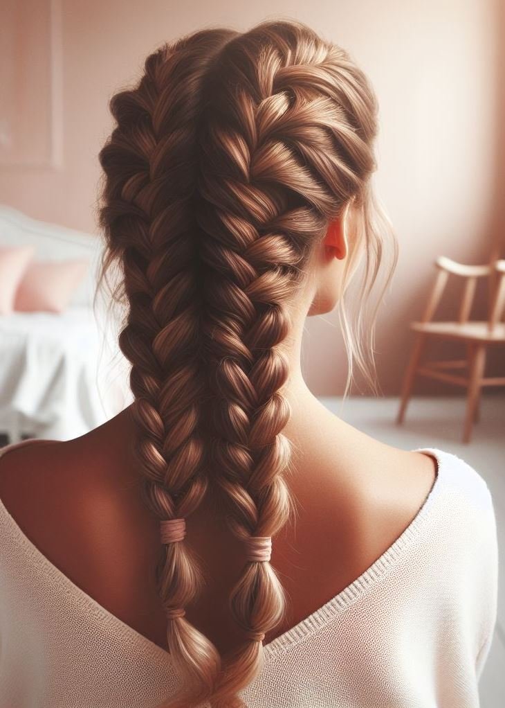 Feeling fierce? A braid adds a touch of strength and confidence to your look.