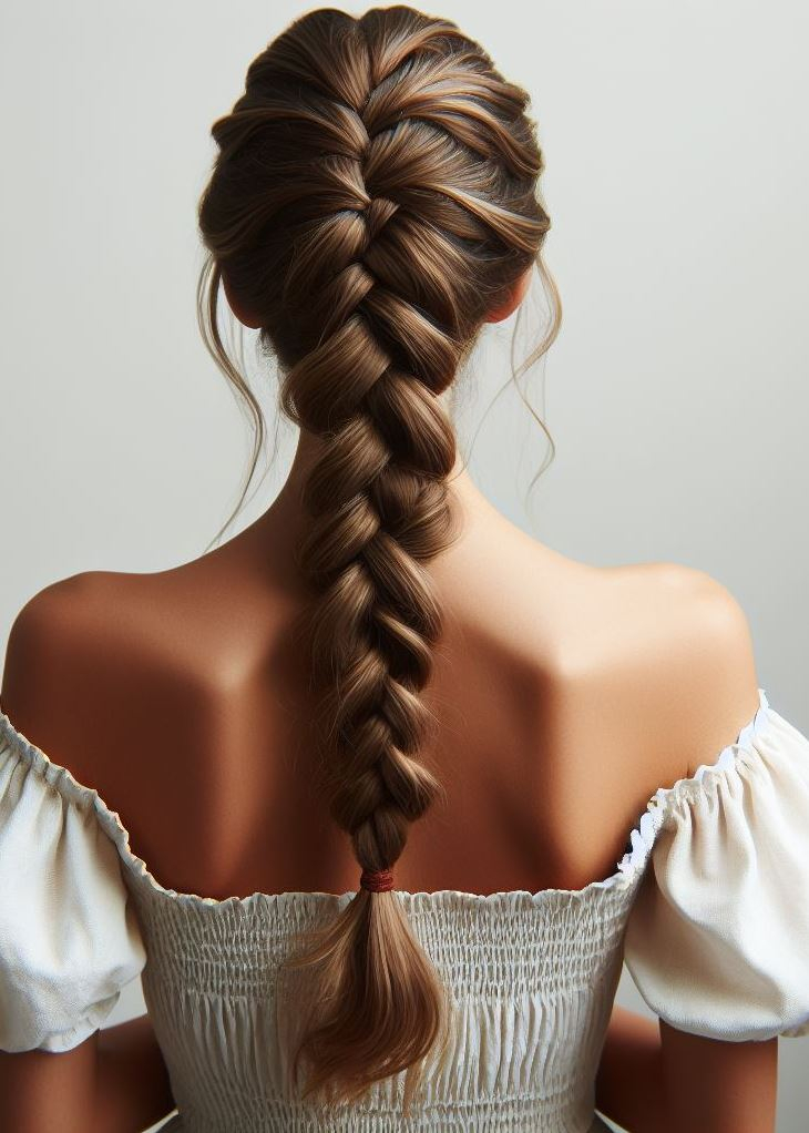 Channel your inner viking! Embrace a bold braided hairstyle with intricate details for a warrior princess vibe.