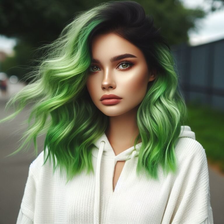 Green Hair Color