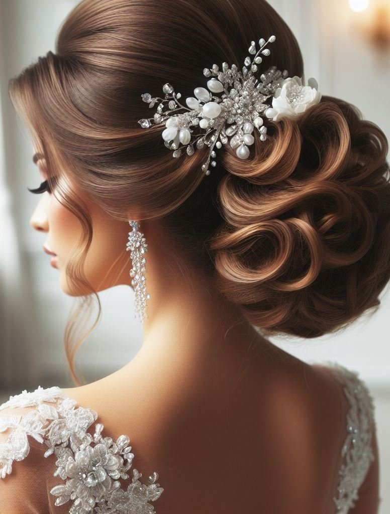 Bridal Hairstyle Accessories: Enhancing Your Wedding Hair | Pocoko Your wedding hairstyle is the crown you never take off. Wear it with the poise of a love that's strong and soft.