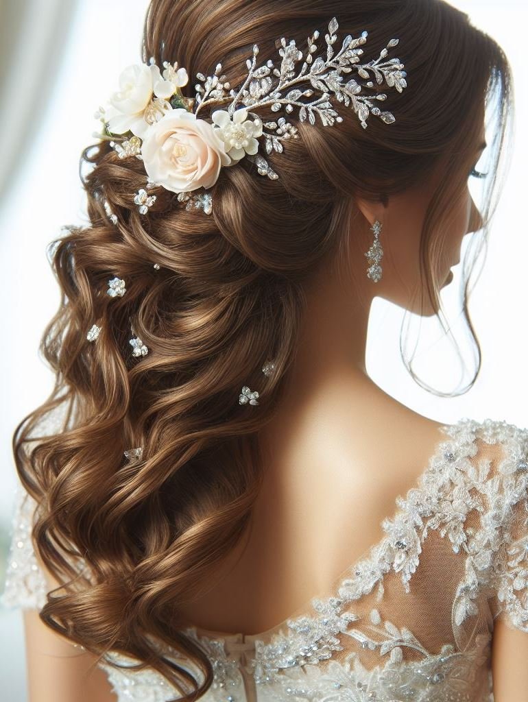Bridal Hairstyle Accessories: Enhancing Your Wedding Hair | Pocoko Your hair, a tapestry of tradition and trend, weaves the past and present into a knot of eternal style.