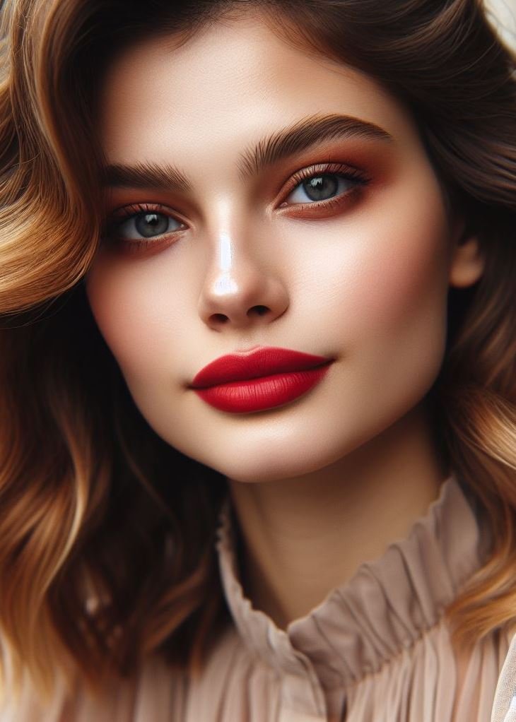 Wine Not? Deep and sophisticated, wine red lips add a touch of timeless glamour to any look.