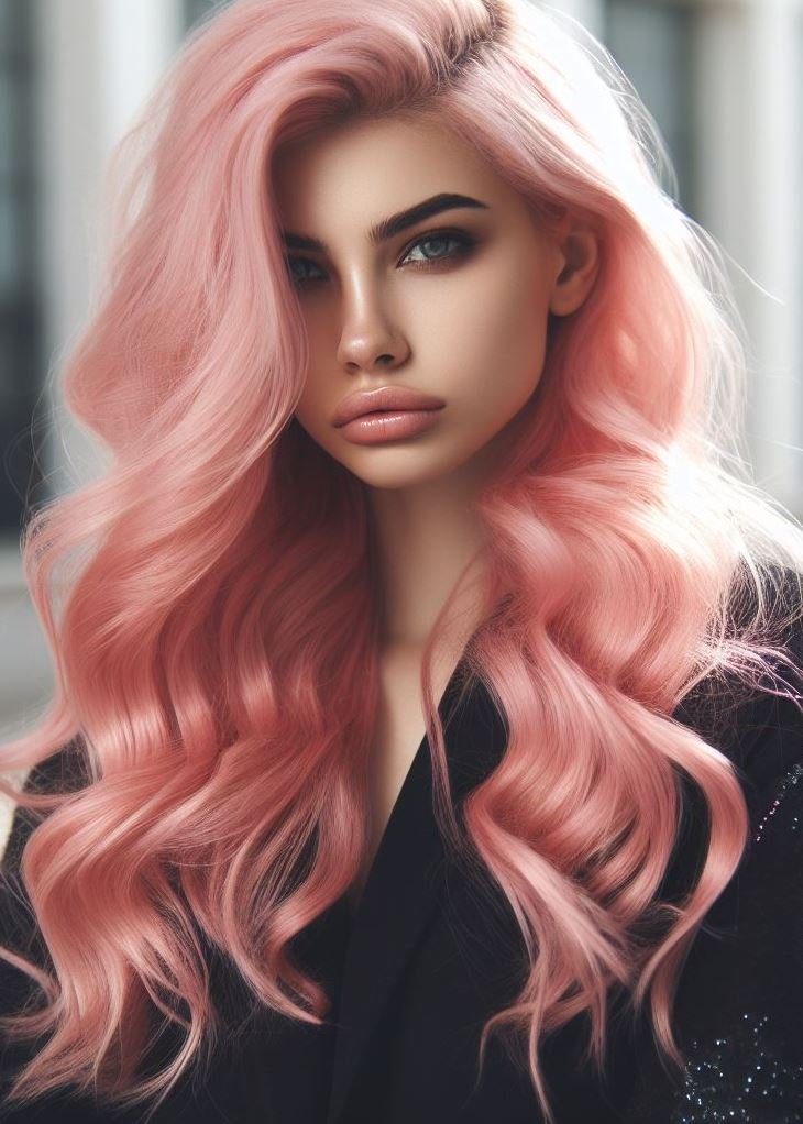 Hair Color Trends: Brassy Brunettes Beware! Cool Tones are Here | Pocoko “Faint Rainbow Whispers”: Picture a light blonde canvas with hints of pink and green. It’s subtle yet spunky—a faint rainbow that whispers playfully. Hang that crystal, and let the magic unfold! 🌈