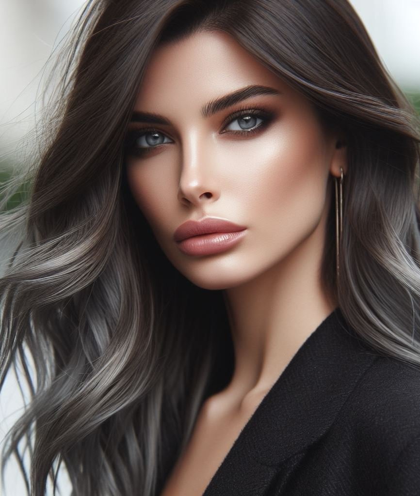 Hair Color Trends: Brassy Brunettes Beware! Cool Tones are Here | Pocoko “Smokey Mocha Magic”: Picture a moonlit café where espresso and silver dance together. This blend whispers sophistication, perfect for those who crave subtle allure.