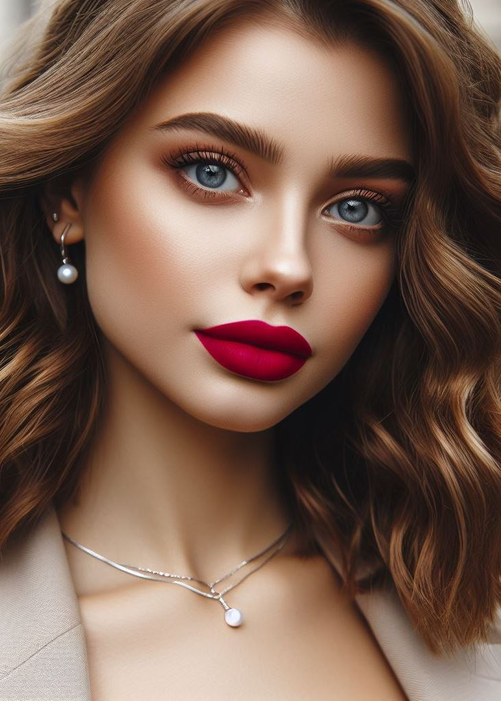 Date night drama in a tube! Make a lasting impression with show-stopping scarlet lips.