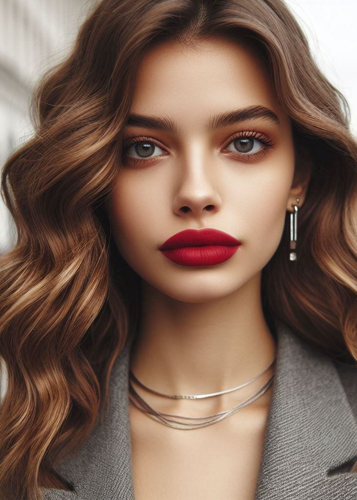 Channel your inner rockstar! Bold and vibrant scarlet lips for the fearless and unforgettable.