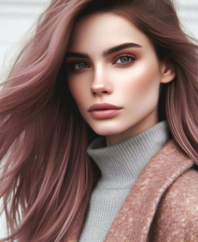 Hair Color Trends: Brassy Brunettes Beware! Cool Tones are Here | Pocoko Picture this: a loose ponytail secured just below your crown, and your hair adorned in a vintage dusty rose with hints of gold. It’s flirty, it’s timeless, and it’s the ultimate ‘I woke up like this’ vibe.