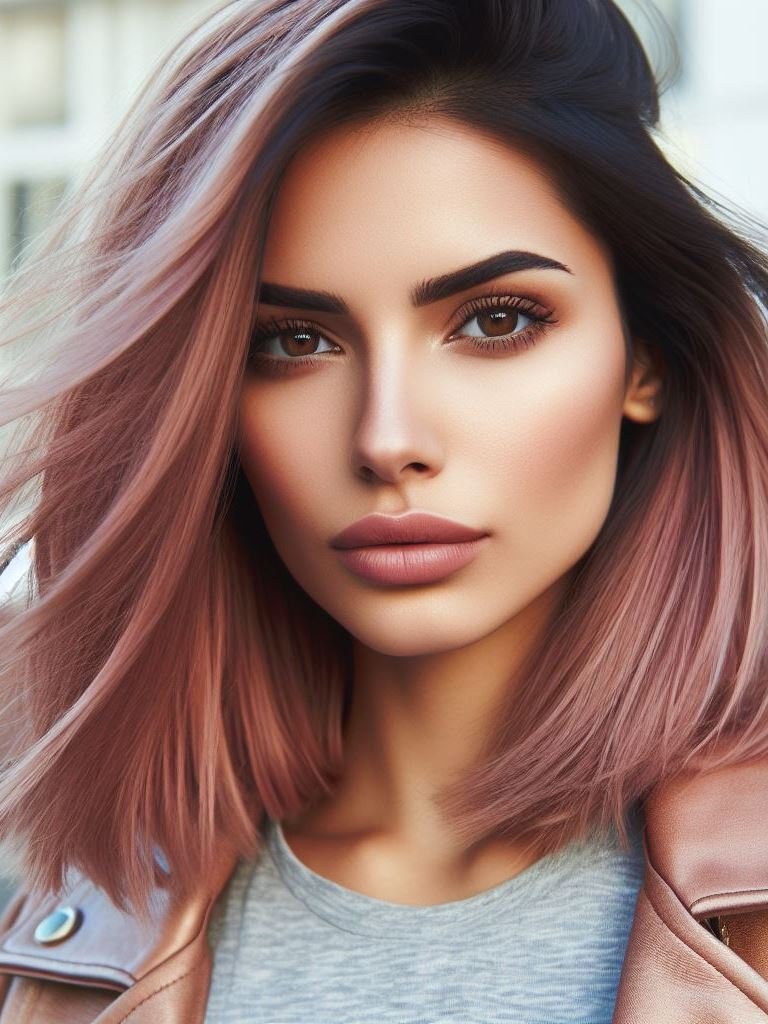 Hair Color Trends: Brassy Brunettes Beware! Cool Tones are Here | Pocoko Dusty rose hair: moody, mysterious, and utterly captivating. If silver or gray felt too mainstream, this is your next adventure. Plus, it suits most complexions—because who doesn’t want a touch of vibrancy in their shadowed pastel locks?