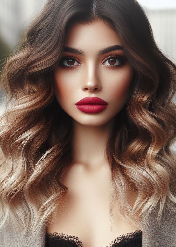 Date night delight! Brighten your mood and your look with charming cherry red lips.