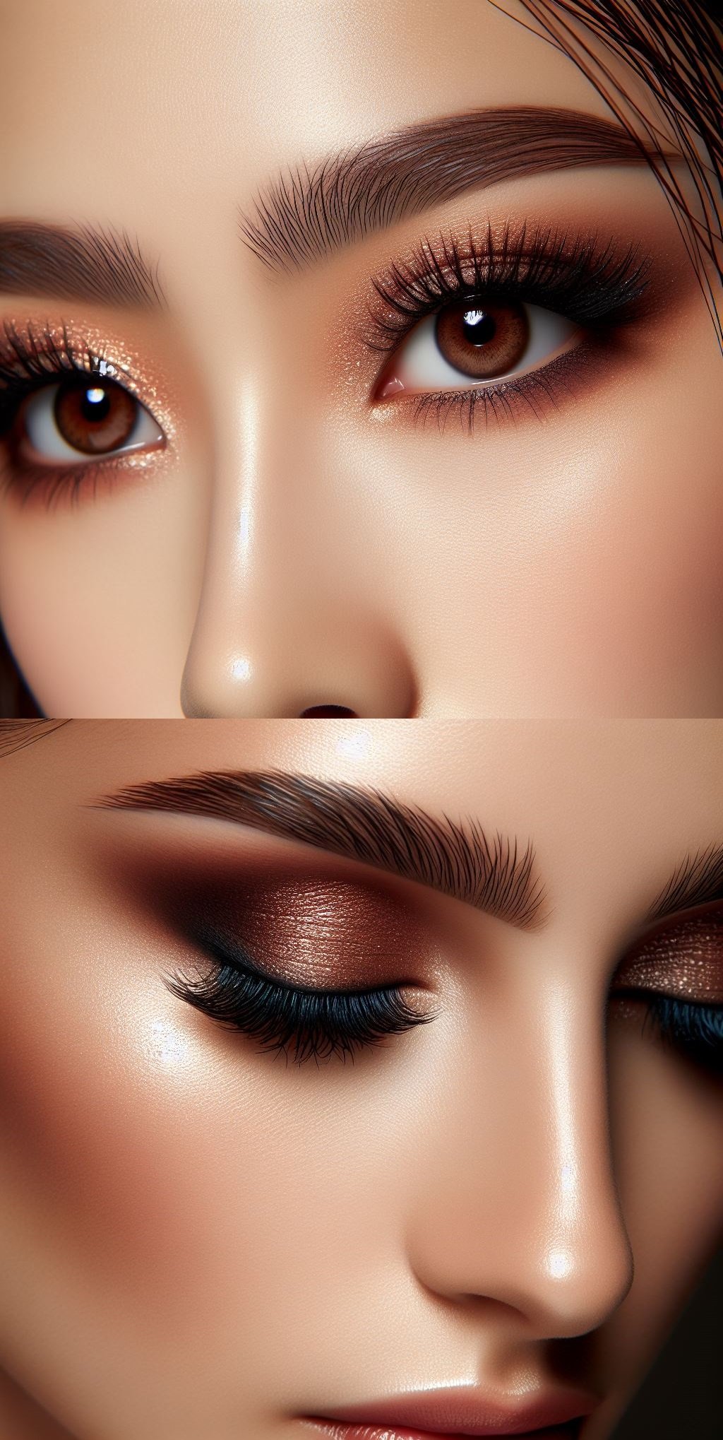 Brown Eyes: Unveiling the Secrets of the Soul | Pocoko Transform your brown eyes with these dazzling makeup ideas! From everyday elegance to night-out glamour, find the perfect look to highlight your natural beauty.