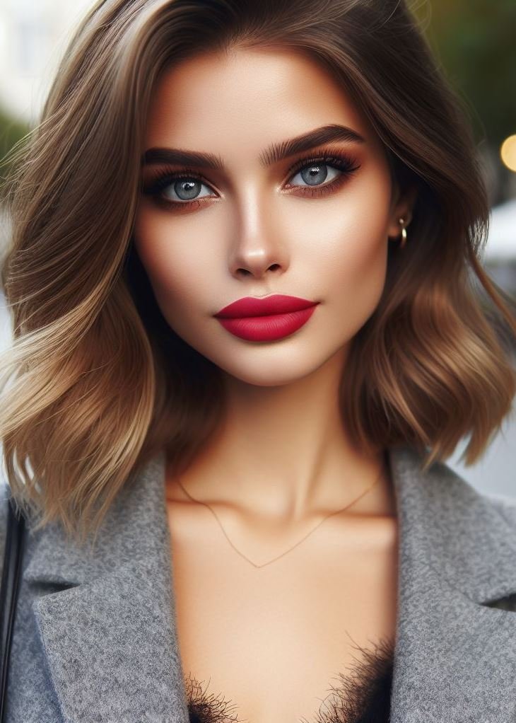 Life's too short for boring lips! Embrace the power of carmine for a look that's unforgettable.