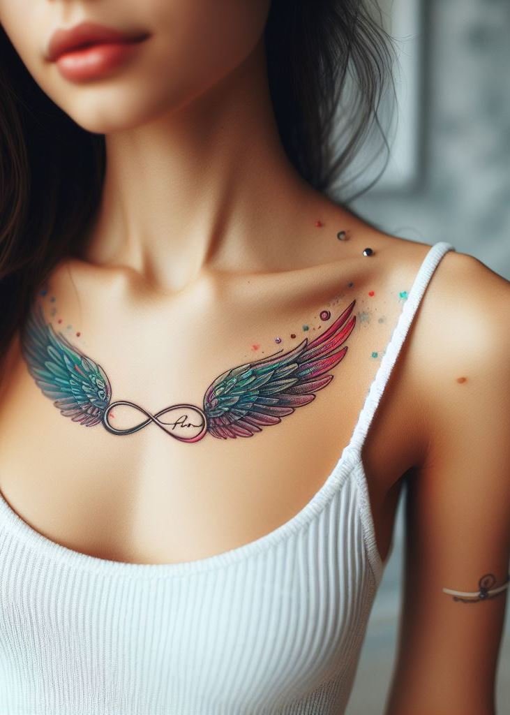 Wings of eternity—because love knows no bounds. ✨🦋