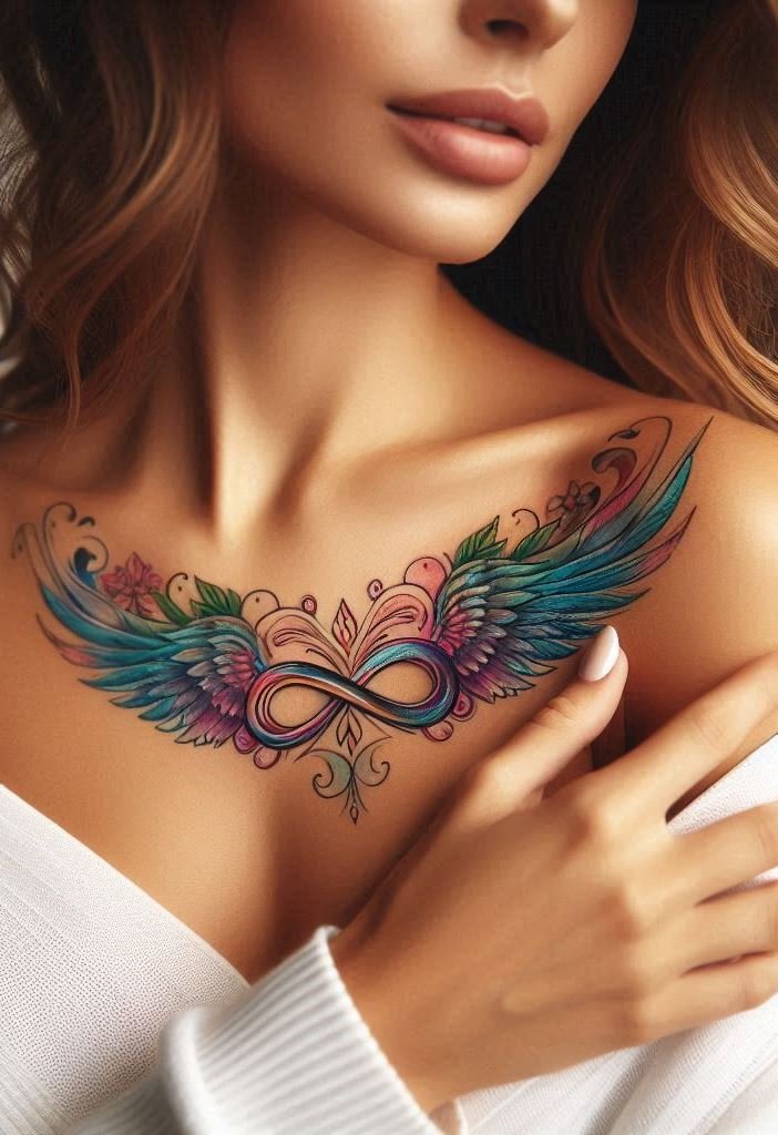 Love takes flight on the canvas of your skin.