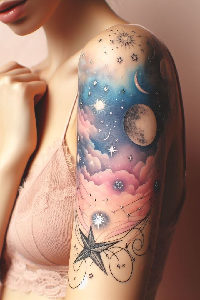 Fairy tales written in constellations. Ink your own cosmic happily ever after.