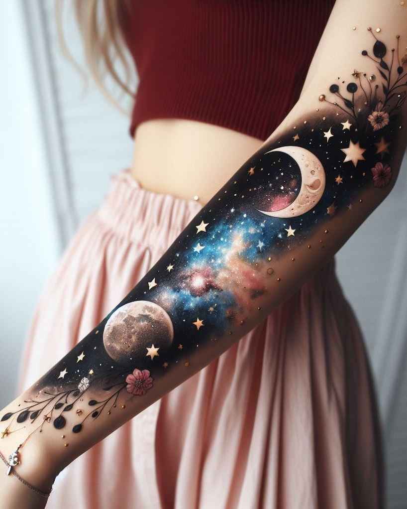 Tattoo idea: A fairy perched on Saturn’s rings, swinging between reality and dreams.