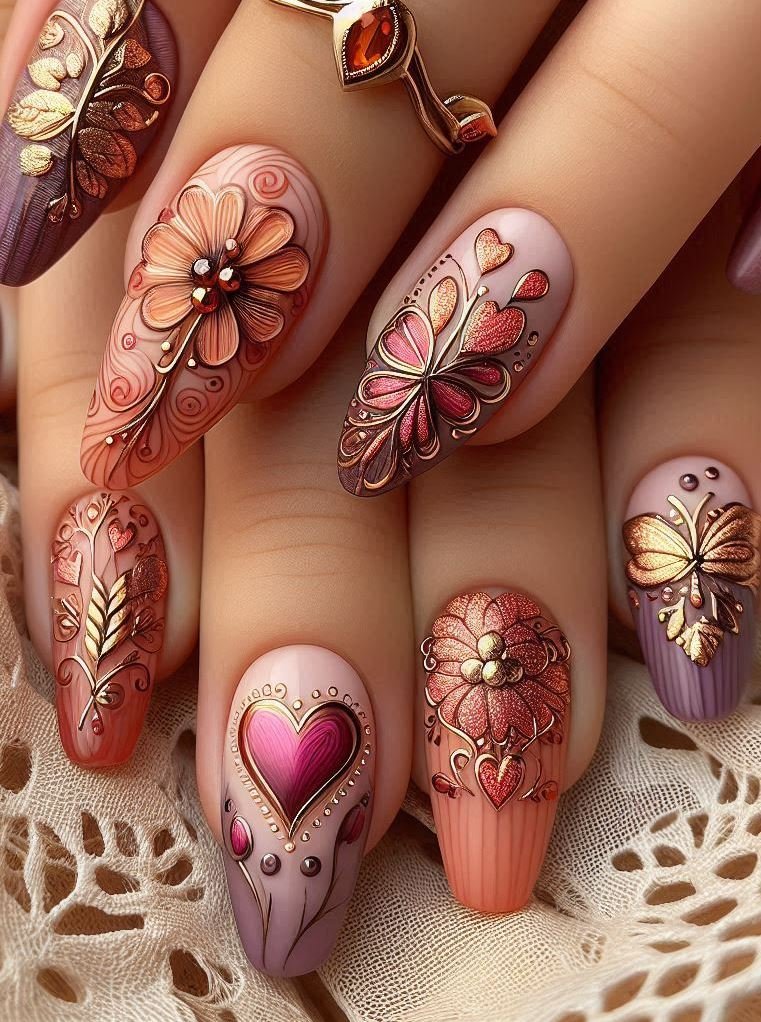 🌿 Botanical Bliss: Ferns, leaves, and vines—nature’s own chic patterns. Get your green on!