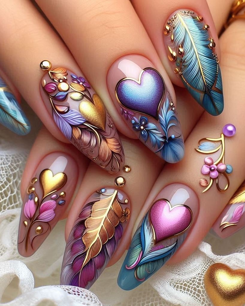Romantic Nail Art Ideas: Dazzling Manicures for Date Night | Pocoko