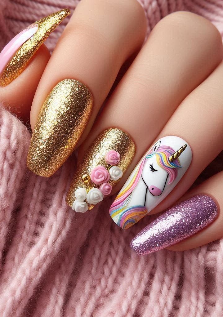 Transform your nails into a magical masterpiece with unicorn nail art ideas that are sparkly, stunning, and sure to turn heads. Dive into a world of whimsical designs and bring a touch of fantasy to your fingertips!