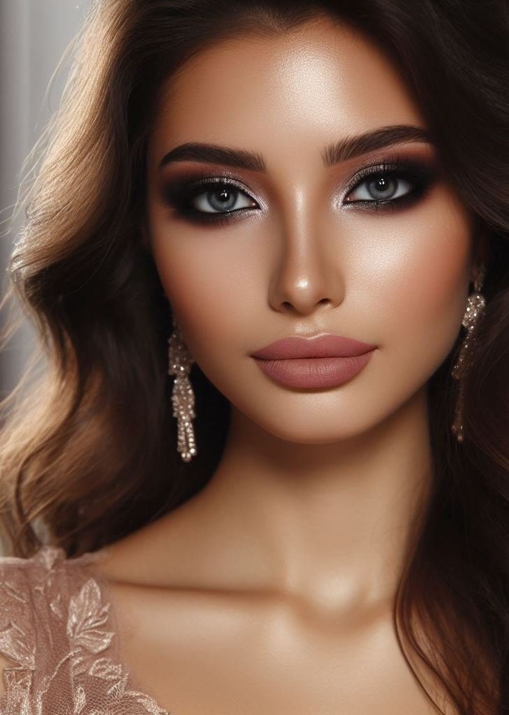 Workwear glam, simplified! Achieve effortless office glam with a smokey taupe eye and neutral lips. This universally flattering combination is easy to wear and perfect for a polished look.