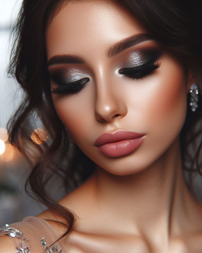 No makeup makeup, elevated! Take your no-makeup makeup look to the next level with a subtle smokey taupe eye and neutral lips. This adds a touch of definition for a fresh and polished look.