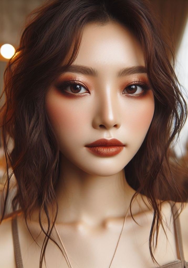 Complements every skin tone! The warm tones of terracotta and brown flatter a variety of skin tones, making this an easy-to-wear and universally flattering smokey eye look.
