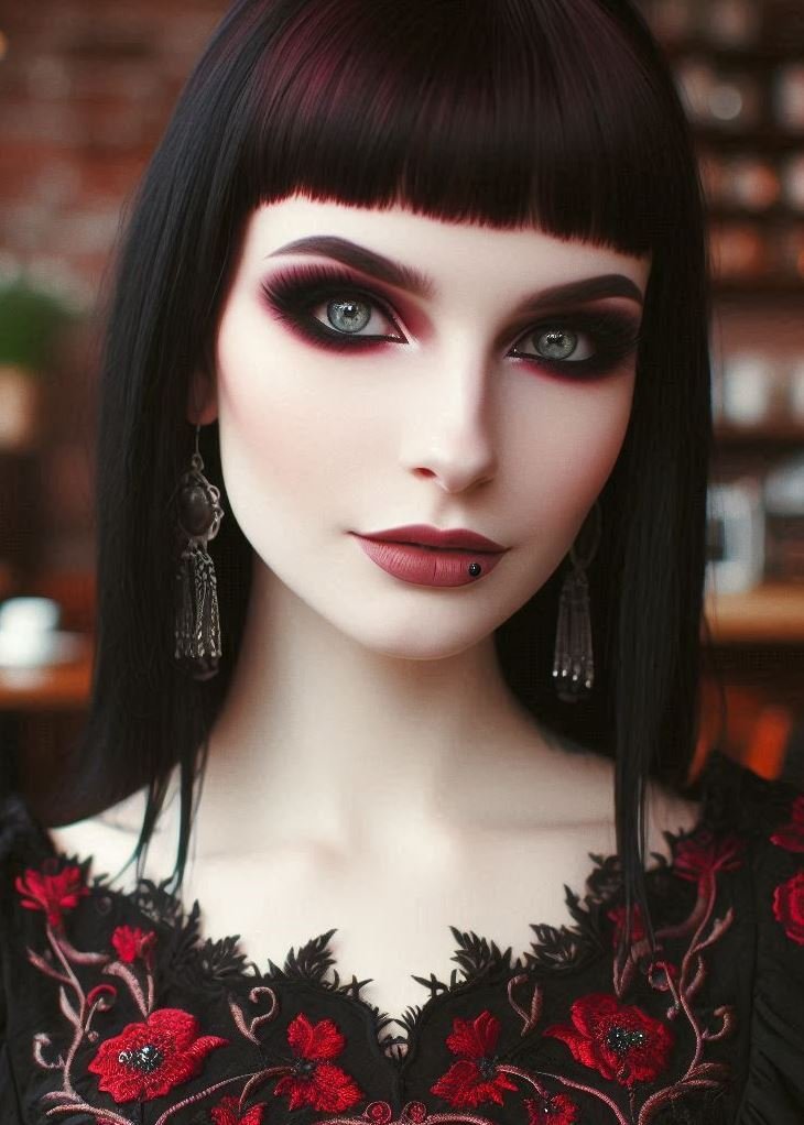 From Subtle Shimmer to Dramatic Smoke: The Versatility of Gothic Eyes: The beauty of gothic makeup lies in its adaptability. Opt for a subtle shimmery smoky eye for a daytime gothic look, or transition to a dramatic and intense smoky eye for a nighttime statement.