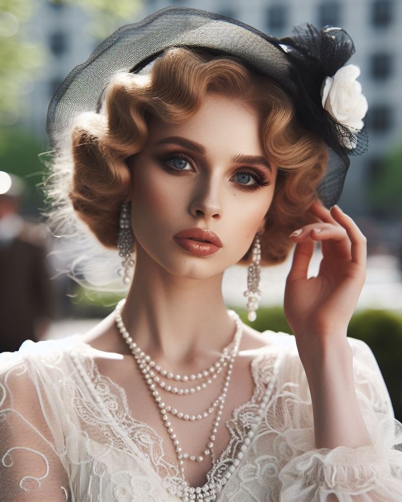 Embrace the Pin-Up Doll Aesthetic: Recreate the playful charm of a pin-up doll with a retro makeup look. Think rosy cheeks, defined lashes, and a classic red lip for a touch of vintage vixen allure.